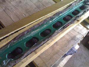 I-shaped flat ruler 4000mm cast iron test flat ruler 4 m cast iron parallel flat ruler rectangular flat ruler