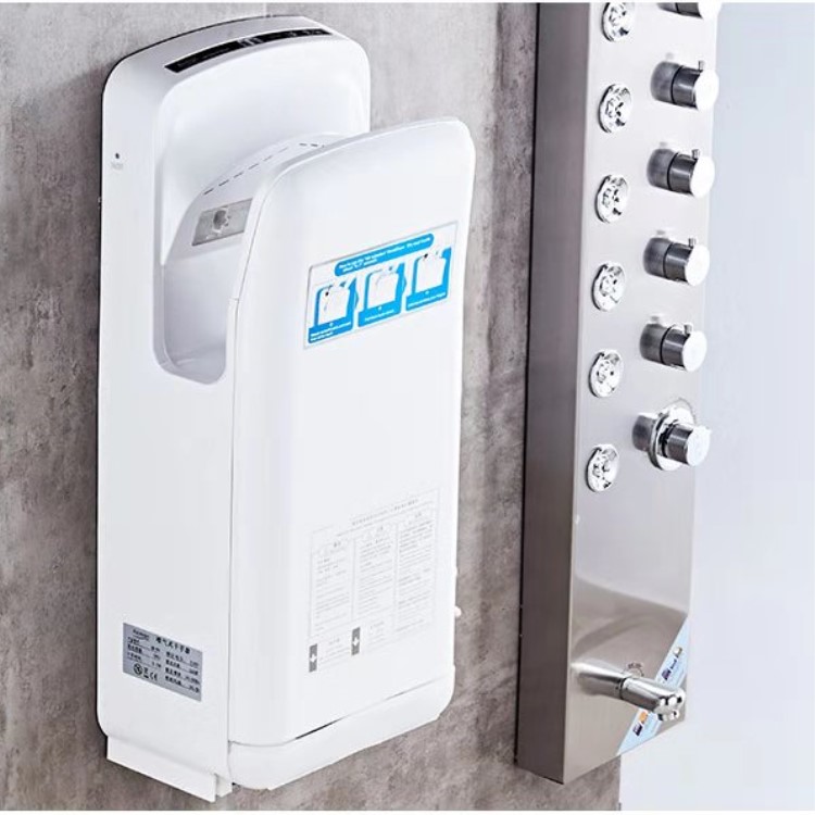 Double-sided jet high-speed hand dryer Powder room automatic induction intelligent blow mobile phone dryer Mobile phone dryer
