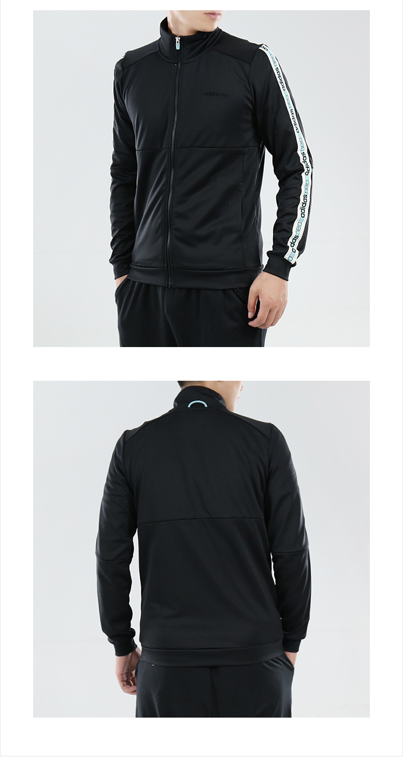 Áo khoác nam Adidas mùa xuân 2018 xuân hè thu đông mới thể thao áo khoác đan áo khoác nỉ lining