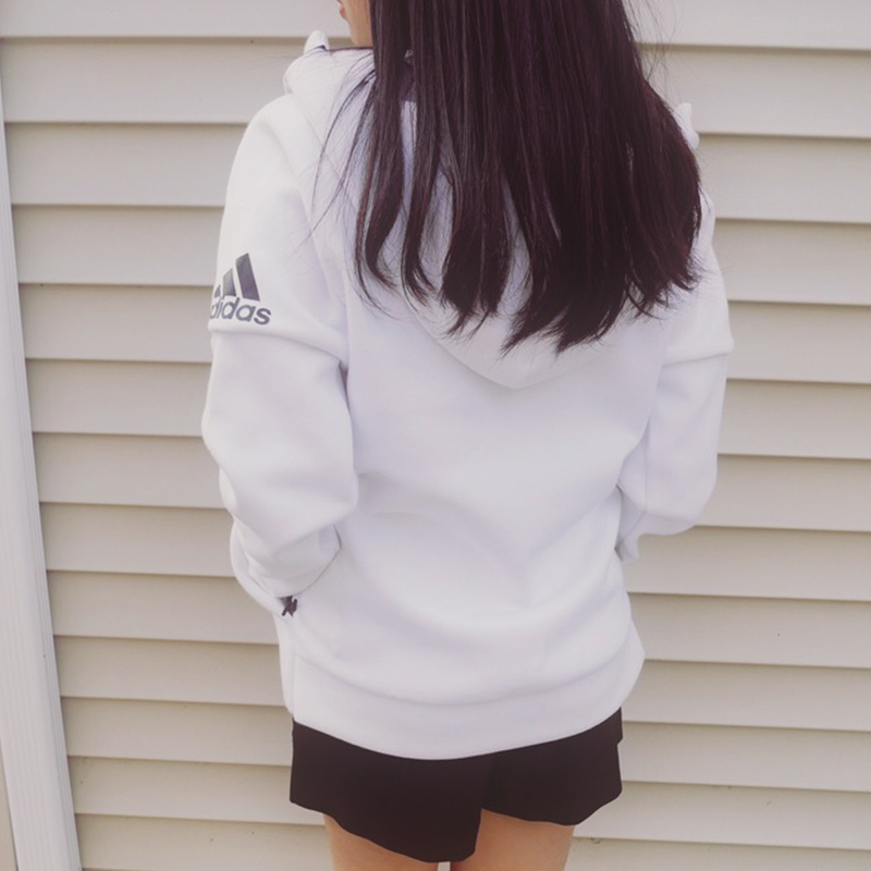 Áo khoác nữ Adidas 2019 xuân mới Quần áo thể thao ZNE có mũ trùm đầu chạy DM5024 - Áo khoác thể thao / áo khoác áo khoác nỉ lining nam