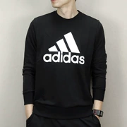 Áo len nam Adidas 2018 Thu Đông mới Quần áo thể thao mới Áo thường có cổ tròn