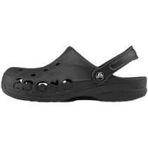 Crocs Crocs hole shoes mens shoes womens shoes summer new Baotou sandals black beach shoes mens slippers