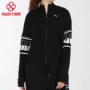PUMA 彪马 2018 mùa thu mới thể thao giản dị mặc áo gió cổ áo khoác cổ áo 855060 áo khoác thể thao nữ