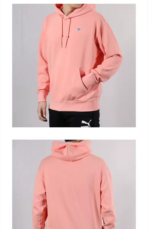 Puma 2019 mùa xuân mới mặc đồ thể thao giản dị mặc áo len trùm đầu áo thun dệt kim 853809 - Thể thao lông cừu / jumper