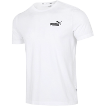 PUMA Mens Sports Suit 2024 Summer New Running T-shirt Casual Short Sleeve Fitness Training Shorts