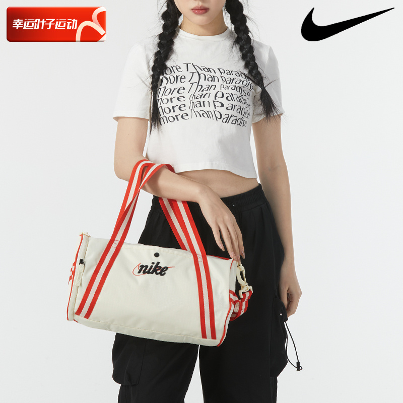 Nike Boys Bag 2024 New Sports Fitness Package Training Students School Bags Large Capacity Travel Bag Slanted Satchel Bag-Taobao