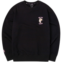 MLB official mens and womens Frown Bear series sweatshirts and sportswear couples loose long-sleeved pullover jackets