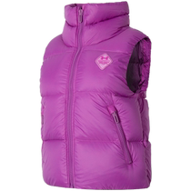 Under Armor UA Stand Collar Down Vest Jacket Womens Warm Windproof Sportswear Casual Cotton Feather Vest Jacket Trendy