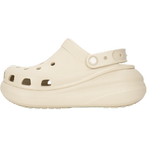 Crocs Crocs womens shoes classic puff Clog hole shoes 2024 summer new sports sandals beach shoes