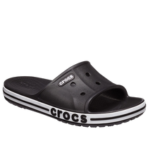 Crocs Crocs mens shoes womens shoes Beja Crocs Ban sandals 2024 summer new black sports slippers