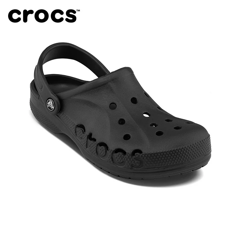 Черные пляжные сабо Crocs, сандалии, тапочки