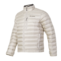 Columbia Down Jacket Mens Autumn New Windproof Warm Cotton Feather Jacket Outdoor Sportswear Stand Collar Jacket