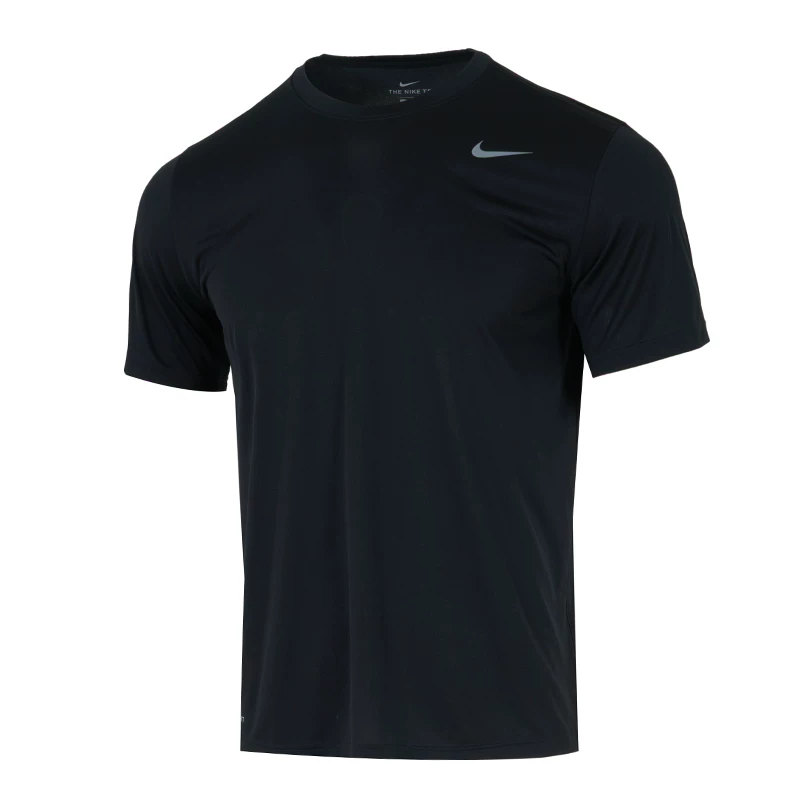 Nike, футболка для тренировок с коротким рукавом из быстросохнущей ткани для зала, бега, с коротким рукавом