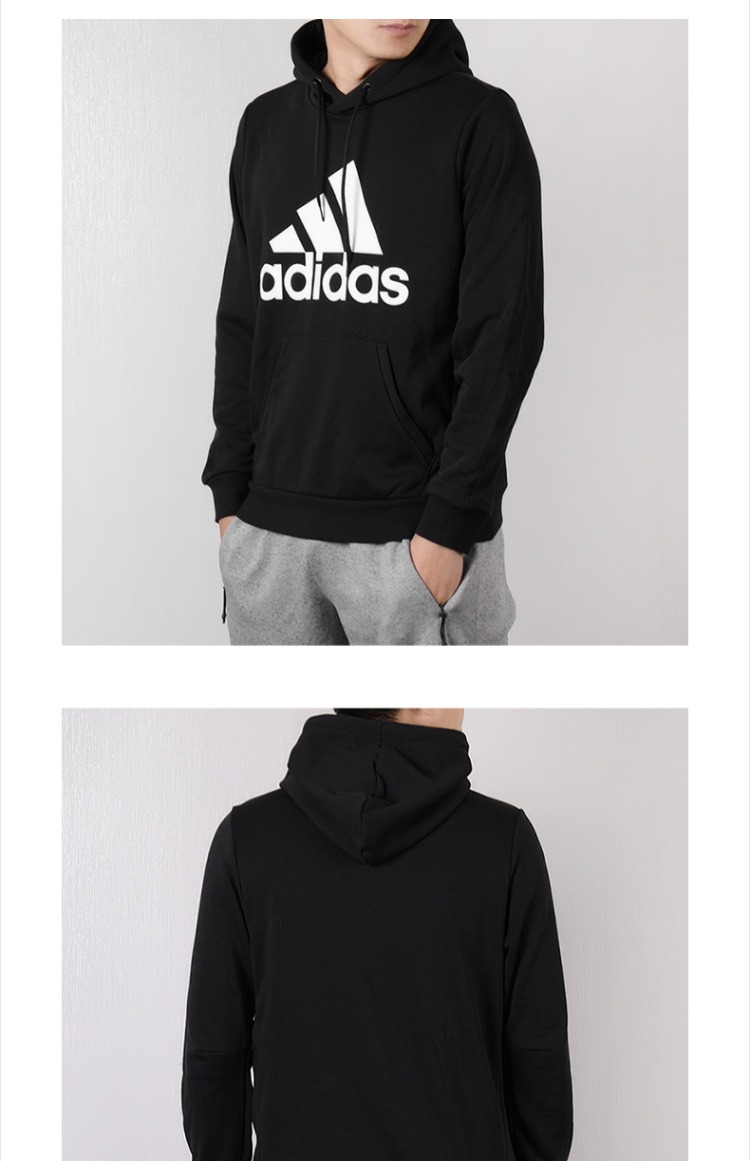 Adidas Men 2019 Mùa hè Mới Quần áo thể thao Áo hoodie Áo thun dài tay - Thể thao lông cừu / jumper áo hoodie h&m