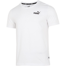 PUMA mens sports suit summer new fitness training short-sleeved shorts casual T-shirt five-quarter pants