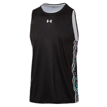 UA Under Armor sports vest for men and women new summer fitness training clothes mens round neck sleeveless T-shirt
