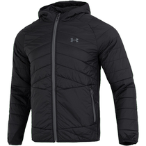 UA Under Armor sports suit mens windproof warm jacket hooded woven jacket trousers leggings two-piece set