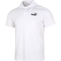 PUMA Puma sports suit mens summer new short-sleeved shorts two-piece set lapel POLO shirt running five-point pants