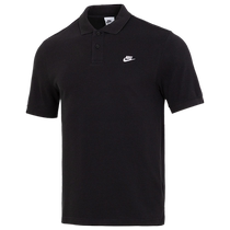 Nike mens sports suit POLO shirt comfortable and breathable short-sleeved T-shirt three-quarter pants shorts autumn two-piece set