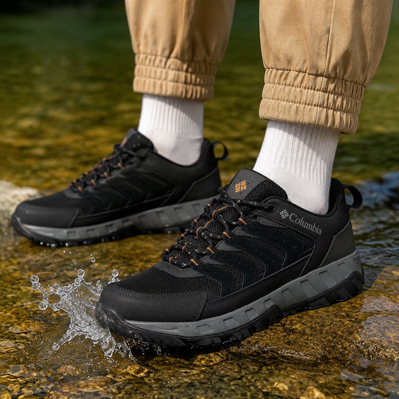 Lucky Leaf | Colombian Hiking Shoes Men's Autumn Outdoor Hiking Shoes with Grip, Cushioning, and Waterproof Features Lucky Leaf | Colombian Hiking Shoes Men's Autumn Outdoor Hiking Shoes with Grip, Cushioning, and Waterproof Features