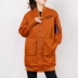 Áo khoác cotton nữ   2019 xuân mới áo thể thao ấm áp áo khoác cotton giản dị 932050 - Quần áo độn bông thể thao Quần áo độn bông thể thao