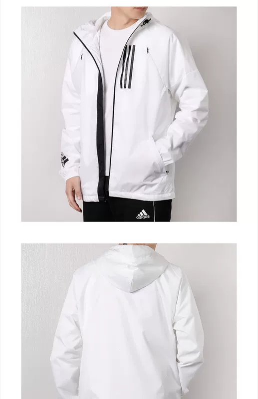 Áo khoác Adidas nam 2020 mùa hè mới trang phục thể thao chạy đào tạo áo khoác thông thường thoáng khí DZ0054 - Áo khoác thể thao / áo khoác