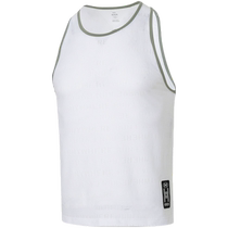 Anderma UA White Basketball Vest Mens Summer New Fitness Training Sportswear Running Breathable Sleeveless T-shirt