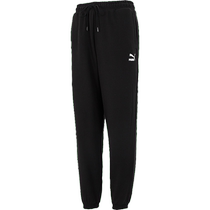 PUMA Puma knitted trousers mens 2024 summer new running sports pants casual loose leggings 533118