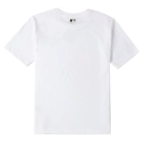 MLB Детская футболка, летний белый цветной спортивный костюм, круглый воротник, оверсайз