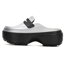 Crocs womens shoes igloo sparkling loafers thick-soled sandals outdoor casual shoes womens sandals beach shoes