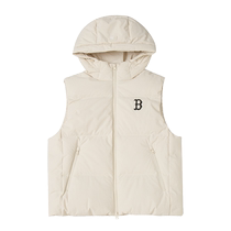 MLB Official Mens and Womens 2024 Autumn Sportswear Outdoor Fashion Jacket Warm Windproof Down Vest