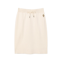 Skechers official skirt for women summer new elegant diamond series breathable casual sports skirt comfortable knitted skirt
