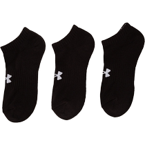 UA Under Armor black socks mens socks womens socks autumn new three pairs of sports and leisure socks running training socks