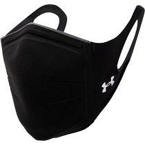 Under Armor UA mens and womens same black mask 2024 summer new training sports protective gear three-dimensional breathable mask