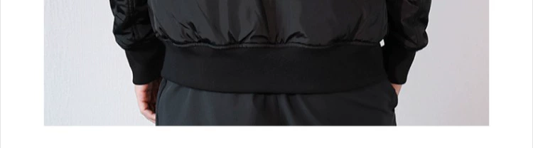 Adidas clover quần áo nam 2018 mùa thu mới thể thao áo khoác cotton gió áo khoác cotton DN8049 - Quần áo độn bông thể thao