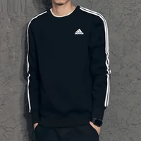 Adidas áo len nam 2018 mùa hè thể thao dài tay cổ tròn áo sơ mi nam áo thun S98803 mẫu áo hoodie