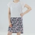 Adidas Adidas Womens 2018 Mùa hè mới Váy thể thao Váy thoáng khí DU2372 bộ thể thao nữ Trang phục thể thao