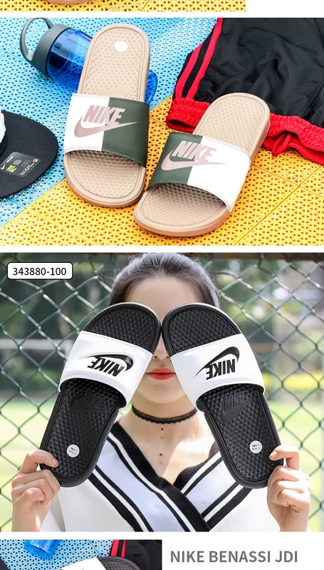 Giày Nike Nike sandal nam 2018 mùa thu đông mới mới Giày bóng rổ bãi biển thể thao Velcro dép 343880