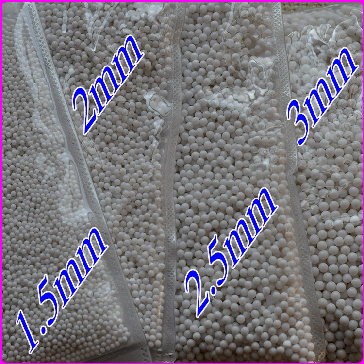 Non-Porous Round Beads, Small Plastic Beads, Loose Beads 1.5mm 2mm 2.5mm 3mm, Inlaid Fish Roe Acrylic