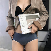 All cotton bag hip simple and comfortable one piece womens underwear middle waist cotton crotch seamless sexy hip girl breifs