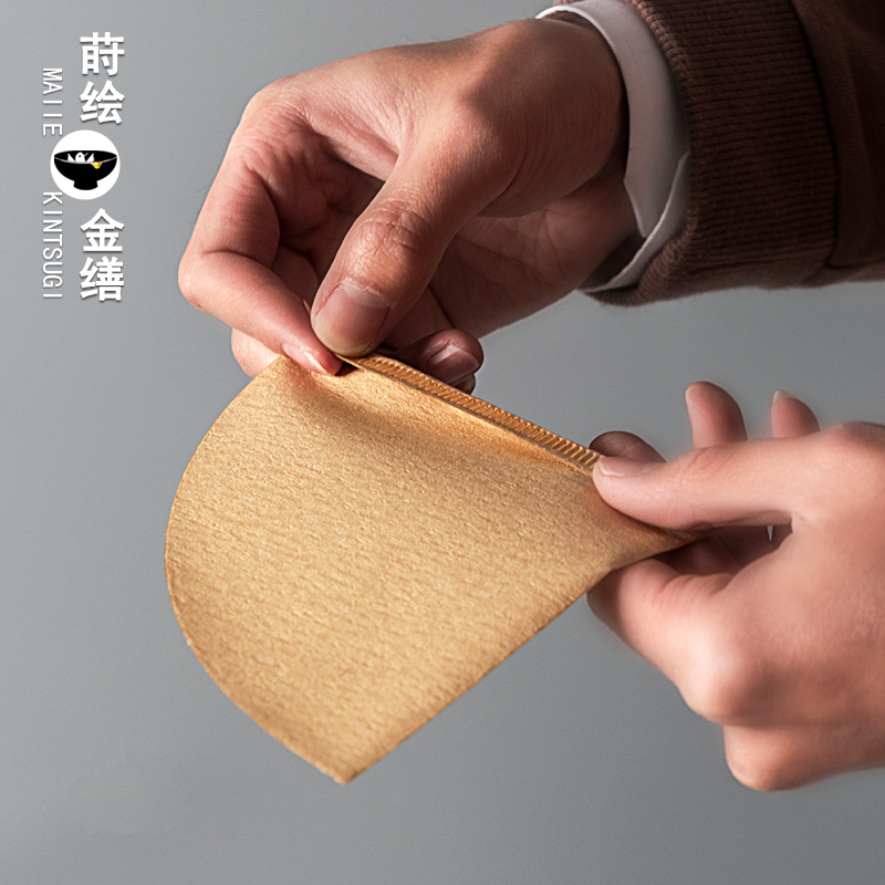 Coffee filter paper American coffee machine V60 filter cup Hand punch pot ear hanging drip coffee powder filter paper mesh filter bag