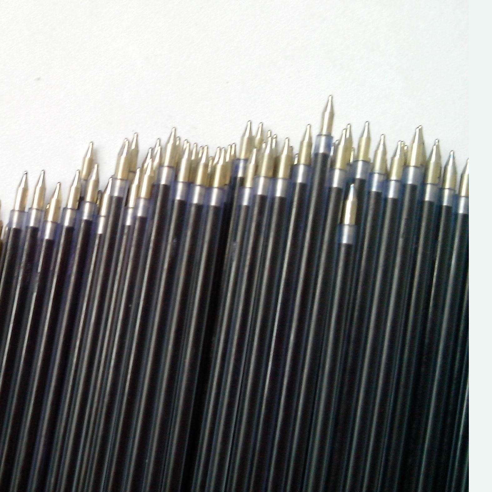 40 pieces of K-5720 Jin Wannian 0 5 ballpoint pen refill 1 0 beef grease refill 14CM black blue red 0 7 - Taobao