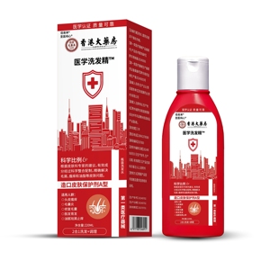 香港大薬品牌专研 洗发露洗发水液220ML/瓶 旗舰店正品A1
