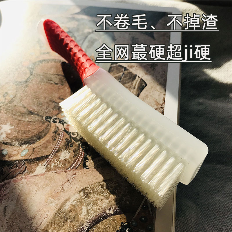 Nylon Dupont Silk Nano Brush with Hard Bristles, Ultra-Hard and Reinforced