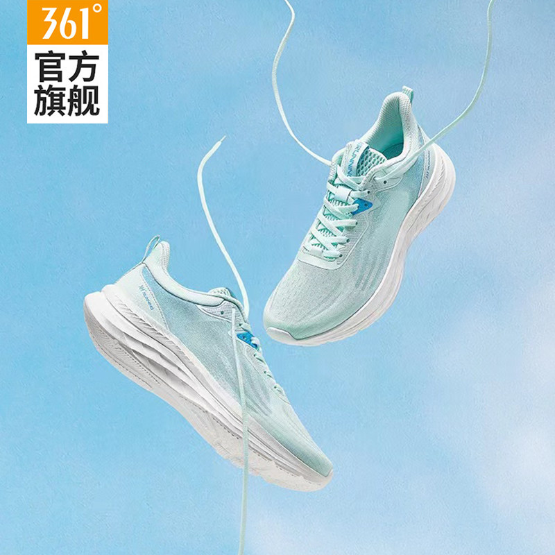 361运动鞋2025夏季新款男鞋透气减震跑轻便薄款情侣鞋Q弹休闲鞋女