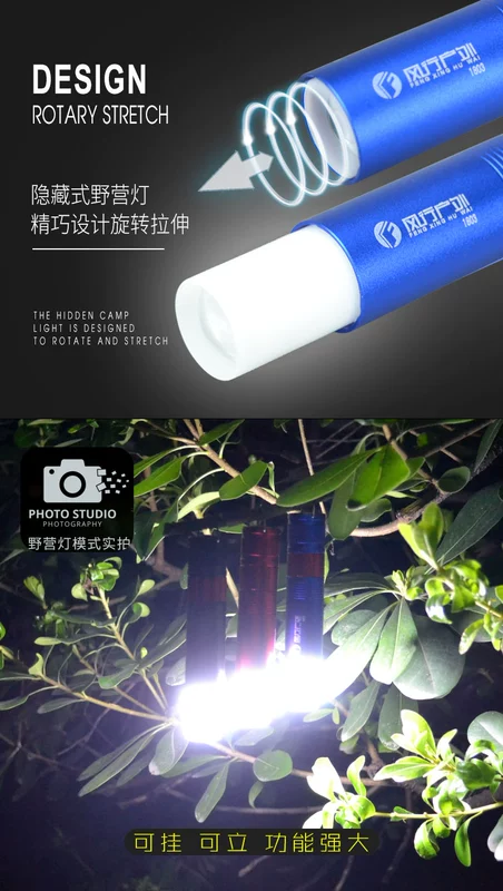 Đèn led ngoài trời phổ biến ngoài trời đèn pin đội đầu siêu sáng 1000w