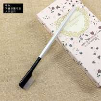 Small steel comb brush eyelashes Ultra-dense ultra-fine artifact eyelash head Portable comb eyebrow makeup tool Eyebrow brush curl