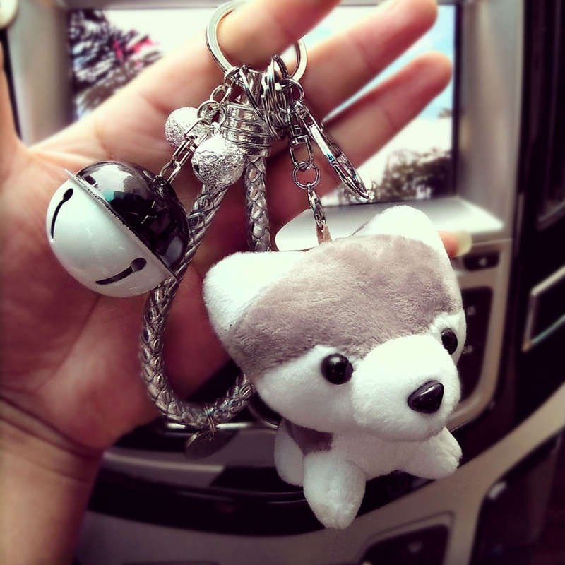 Men carry cute girl bag hanging piece hanging Korean creative pop bag dough cute art girl