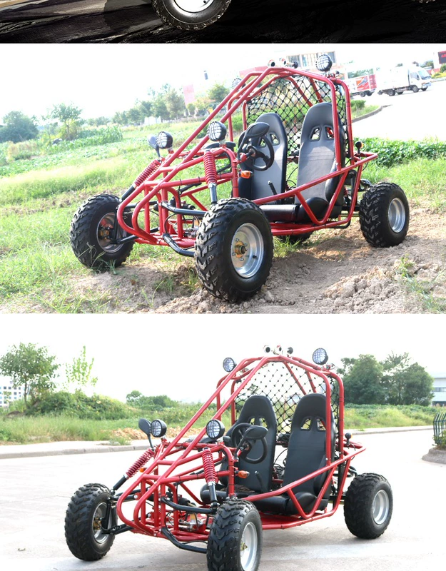 Người lớn sang trọng đôi lớn hai chỗ ngồi kart off-road ATV xe máy bốn bánh xe máy xăng núi