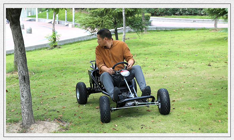 Dành cho người lớn sang trọng lớn đôi hai chỗ ngồi kart off-road ATV bốn bánh xe máy núi xăng xe máy